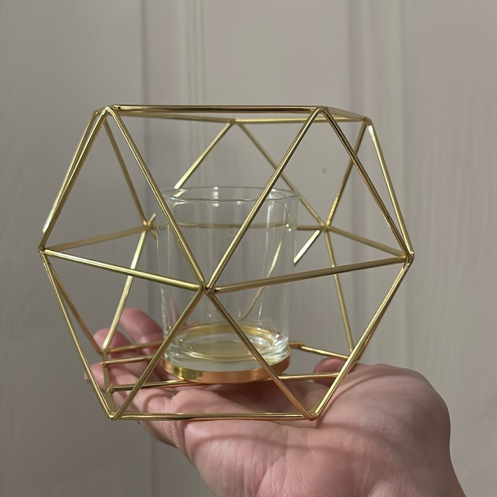 Geometric Tea light Candle Holder